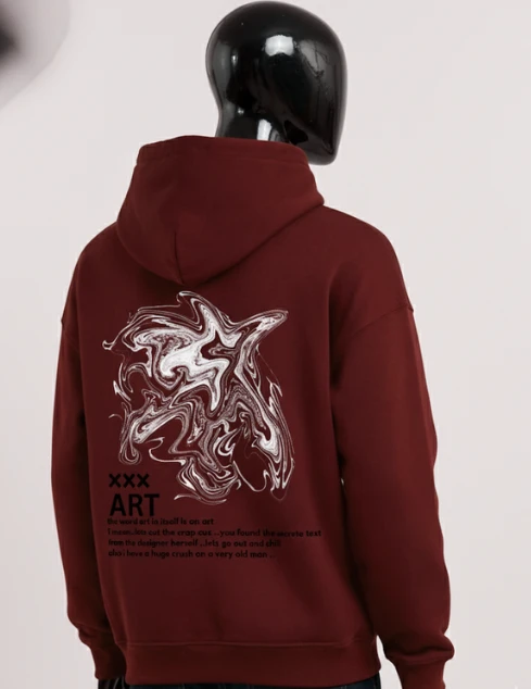 ART UNISEX OVERSIZED HOODIE