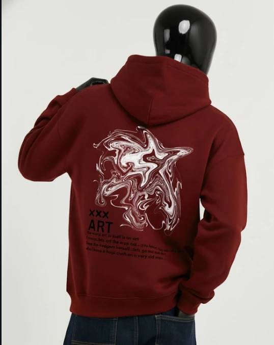 ART UNISEX OVERSIZED HOODIE