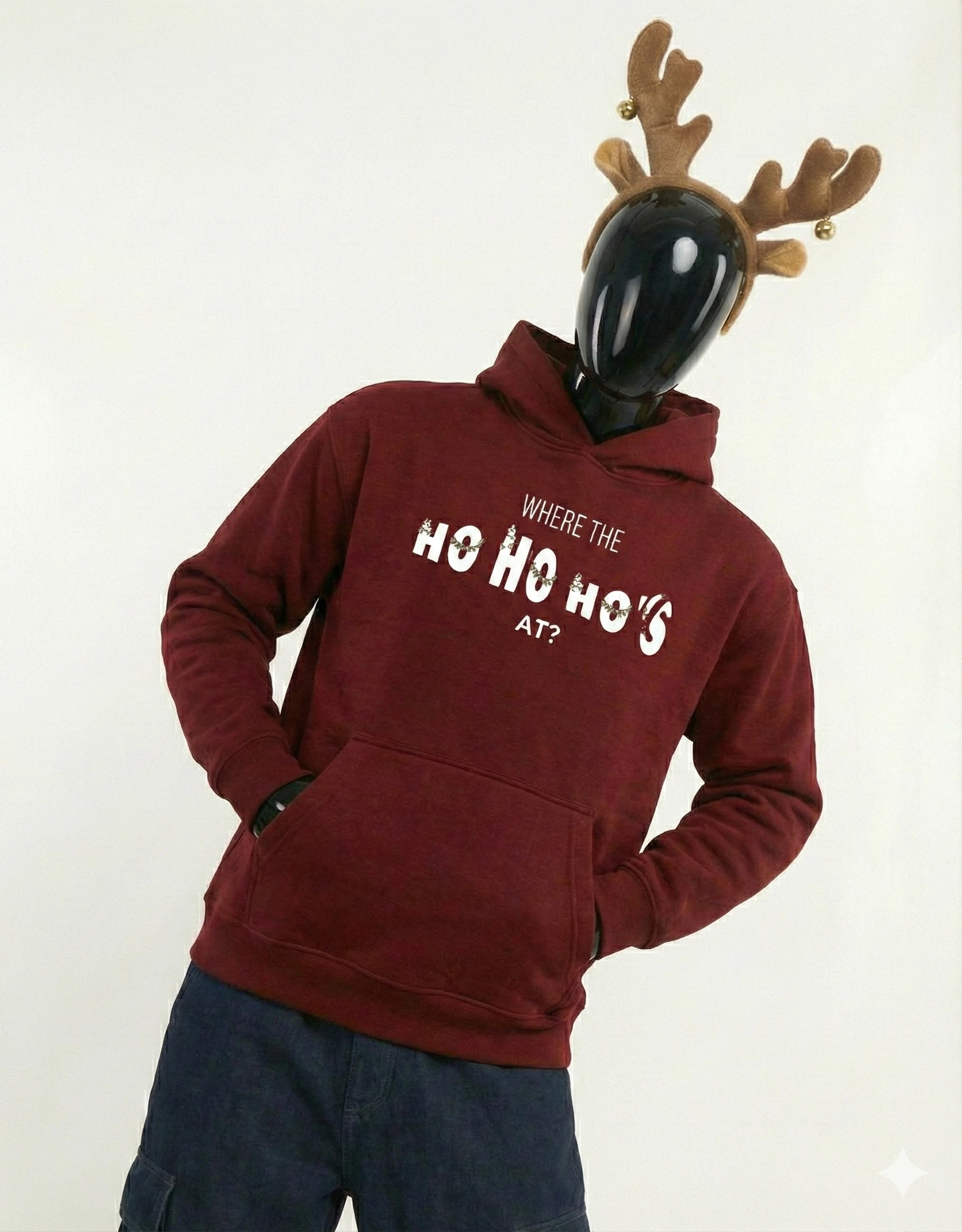 Men Ho Ho Hoodie: Naughty or Nice?