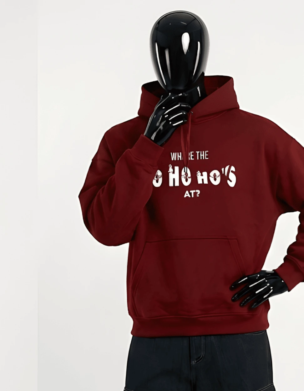 Men Ho Ho Hoodie: Naughty or Nice?