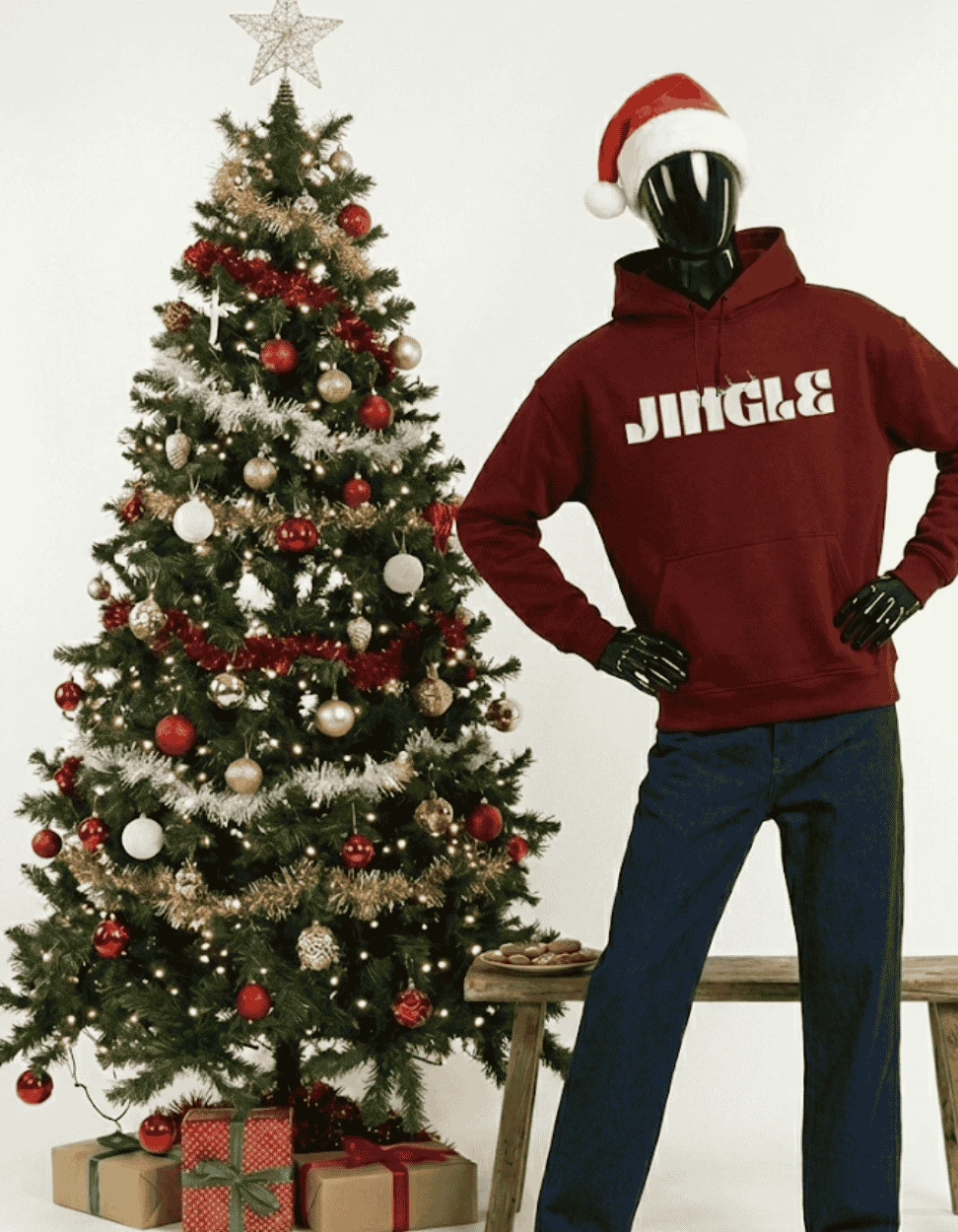 MEN JINGLE HOODIE CHRISTMAS SPECIAL — alternate view