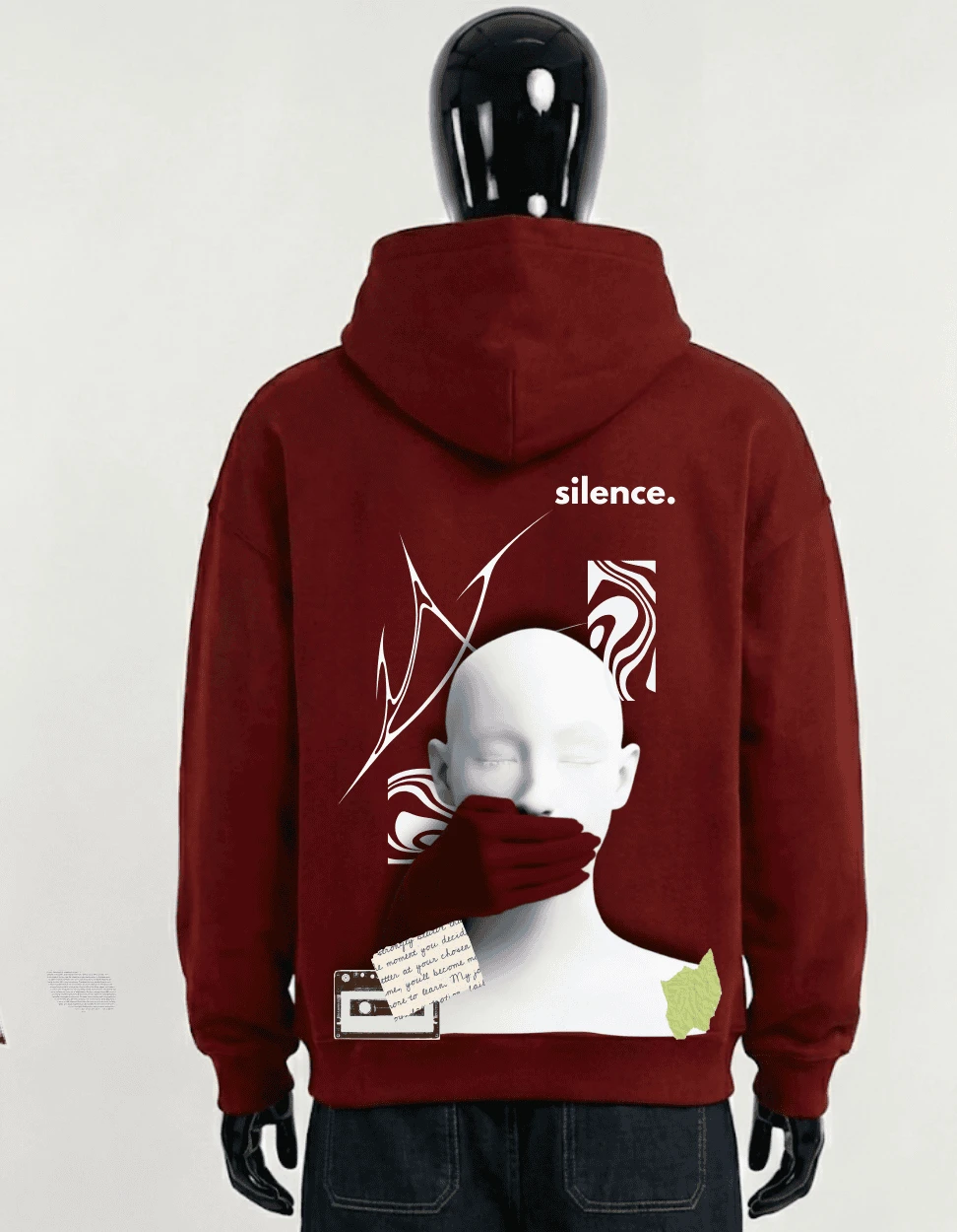 UNISEX SILENCE HOODIE