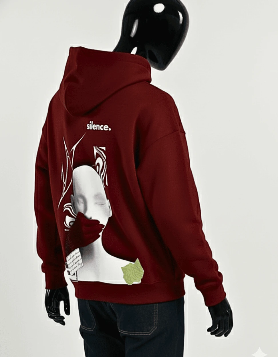 UNISEX SILENCE HOODIE